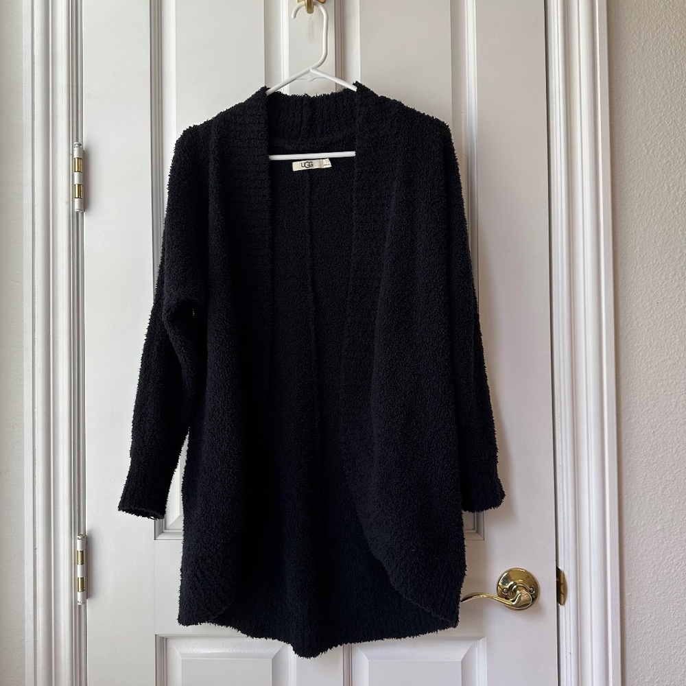 UGG Black Women's Cardigan Sweater
